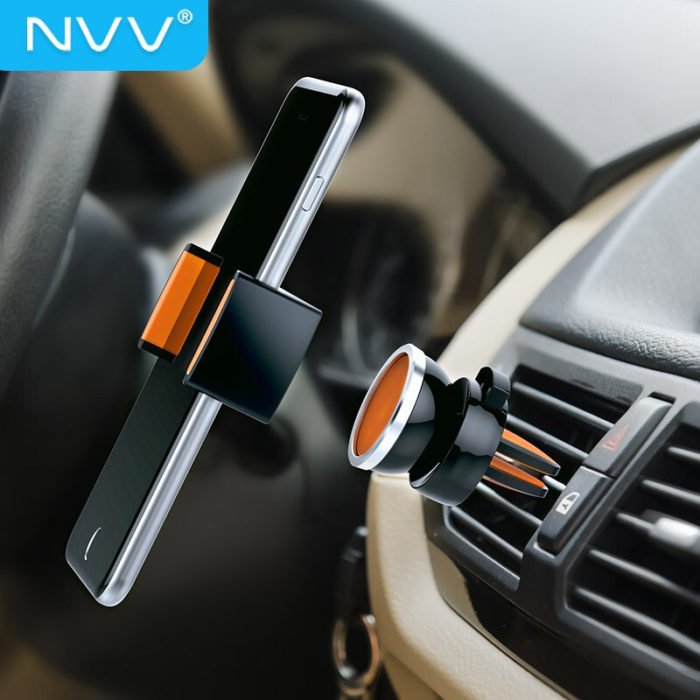 NVV 車(chē)載手機支架出風口 汽車(chē)導航支架磁吸磁鐵車(chē)用(yòng)汽車(chē)用(yòng)品通用(yòng)華為(wèi)小(xiǎo)米蘋果手機座NQ-5