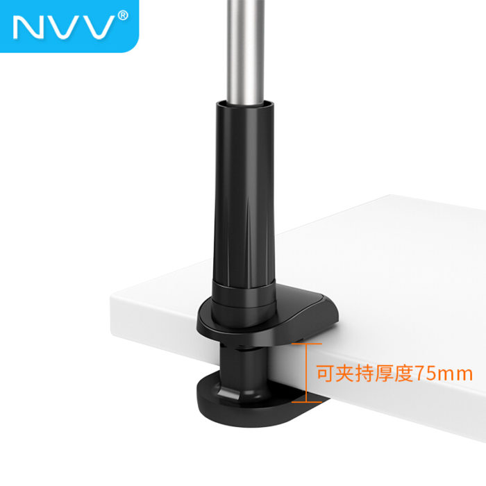 NVV NS-3S 手機平闆支架 床頭懶人支架 ipad看電(diàn)視多(duō)功能(néng)調節桌面直播床上夾子支撐架 通用(yòng)蘋果華為(wèi)小(xiǎo)米