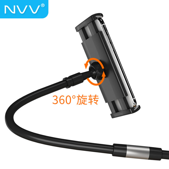 NVV NS-3S 手機平闆支架 床頭懶人支架 ipad看電(diàn)視多(duō)功能(néng)調節桌面直播床上夾子支撐架 通用(yòng)蘋果華為(wèi)小(xiǎo)米