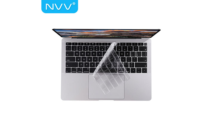 NVV 蘋果筆(bǐ)記本MacBook Air鍵盤膜 2018款13.3英寸(A1932)全透明超薄TPU保護貼KA-5