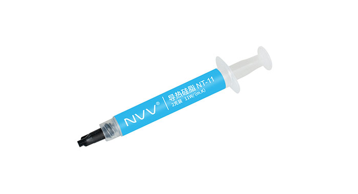 NVV NT-11導熱矽脂 顯卡cpu散熱矽脂矽膠導熱膏（導熱系數11W/2g裝(zhuāng)）