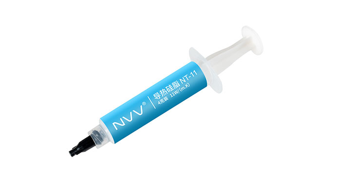 NVV NT-11導熱矽脂 顯卡cpu散熱矽脂矽膠導熱膏（導熱系數11W/4g裝(zhuāng)）