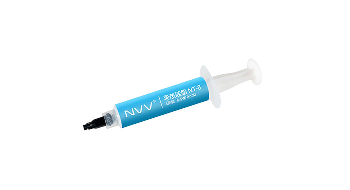 NVV NT-8導熱矽脂 顯卡cpu散熱矽脂矽膠導熱膏（導熱系數8.5W/4g裝(zhuāng)）