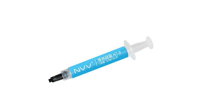 NVV NT-8導熱矽脂 顯卡cpu散熱矽脂矽膠導熱膏（導熱系數8.5W/2g裝(zhuāng)）